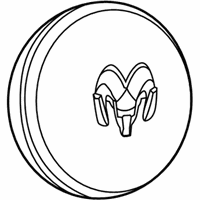 Dodge Ram 3500 Wheel Cover - 52106876AD Center Cap
