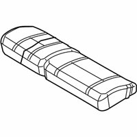 Chrysler Aspen Seat Cushion - 1FQ761D5AA Seat Cushion, Slate Gray, Rear Passenger Side