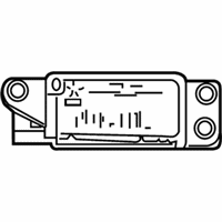 Chrysler Voyager Air Bag Control Module - 4686748AG Control Module