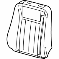 Chrysler Aspen Seat Cover - 1QP22BD5AA Seat Back Cover, Slate Gray, Front