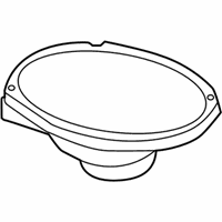 Dodge Intrepid Car Speakers - 4760851AC Package Tray Speaker, Rear