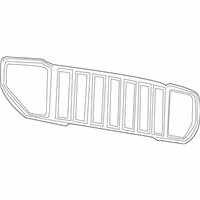 Jeep Liberty Grille - 55157218AC Grille, Front