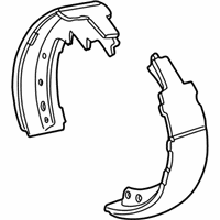 Jeep Brake Shoe Set - 4796310 Brake Shoes
