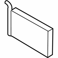 Dodge Sprinter 2500 Heater Core - 68012682AA Heater Core, Front