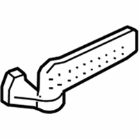 Dodge Ram 3500 Interior Door Handle - 55276126AB Handle, Inside, Front Inner Passenger Side