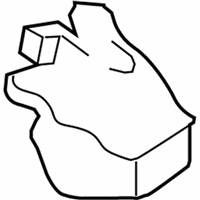 Jeep Commander Washer Reservoir - 5143580AA Reservoir