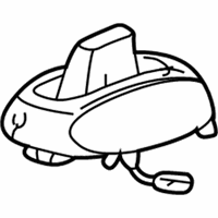 Dodge Stratus Shift Indicator - QF241L8AE Shift Indicator, Taupe