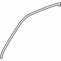 Dodge Sprinter 2500 Weather Strip - 68005103AA Belt Weatherstrip, Front Passenger Side