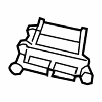 Dodge Nitro Air Bag Control Module - 56054150AF Diagnostic Unit