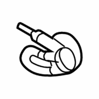 Jeep Commander Windshield Washer Nozzle - 5179077AA Nozzle, Rear