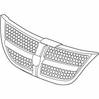 Dodge Caravan Grille - 4857296AA Grille, Front