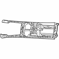 Chrysler Center Console Base - 1LD99DX9AA Base, Center