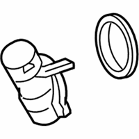 Chrysler Thermostat - 5098918AA Thermostat Housing