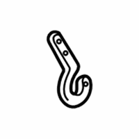 Dodge Ram 3500 Van Hood Hinge - 55347107AB Hinge, Front Driver Side