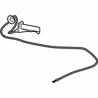 Dodge Dakota Hood Latch - 55359715AC Release Cable, Front
