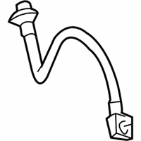 Dodge Durango Brake Line - 52855381AA Flex Hose, Rear Driver Side