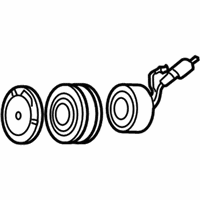 Dodge Ram 2500 A/C Clutch - 5072658AA Clutch & Pulley