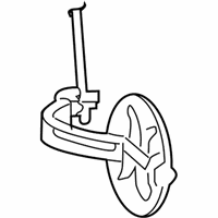 Chrysler PT Cruiser Fuel Door - 4724669AC Fuel Door, Rear