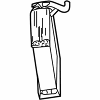 Chrysler Aspen Evaporator - 68019145AA Evaporator Core, Front