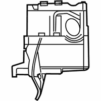 Jeep Patriot Steering Column Cover - 1CH70XDVAB Lower Shroud, Gray