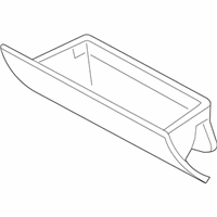 Chrysler Glove Box - XW23XDVAC Glove Box, Dark Gray, Front