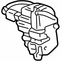 Dodge Intrepid Door Latch Assembly - 4574150AF Lock, Passenger Side