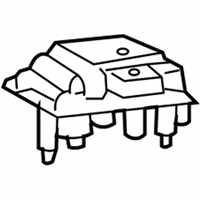 Dodge Ram 3500 Air Bag Control Module - 56043132AD Diagnostic Module