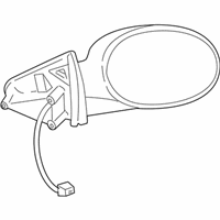 Dodge Stratus Car Mirror - 4805310AD Mirror, Front Passenger Side