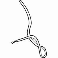Dodge Caravan Hood Latch - 4717517AD Release Cable, Front