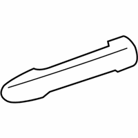 Dodge Sprinter 3500 Door Handle - 68010005AA Handle, Outside, Front Outer