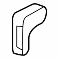 Dodge Sprinter 3500 Exterior Door Handle - 1HG35NCVAA Handle, Outside, Rear Outer Driver Side
