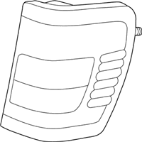 Jeep Grand Cherokee Tail Light - 5101897AB Tail Lamp Assembly, Driver Side