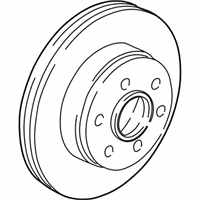 Dodge Dakota Brake Disc - 52010248AB Rotor, Front