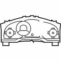 Chrysler Instrument Cluster - 56044889AH Instrument Cluster