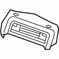 Dodge Dakota Air Bag Control Module - 4896176AF Passenger Discriminating Sensor