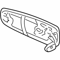 Jeep Exterior Door Handle - 5GG27ZDRAB Handle, Outside, Front Outer Driver Side