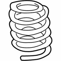 Dodge Durango Coil Springs - 68038801AB Coil Spring, Rear
