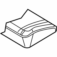 Dodge Durango Seat Cushion - ZV061D1AA Seat Cushion, Rear