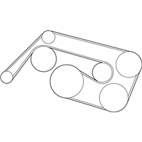Chrysler Drive Belt - 5097758AA Serpentine Belt