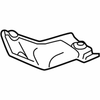 Dodge Ram 3500 Exhaust Heat Shield - 55275778AG Heat Shield, Front