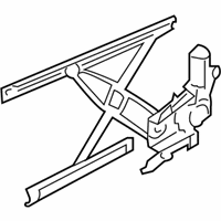 Dodge Durango Window Regulator - 55277228AB Window Regulator, Front Passenger Side