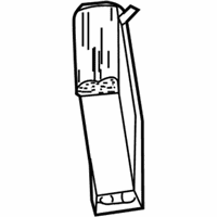 Dodge Durango Evaporator - 68019145AA Evaporator Core, Front