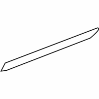 Dodge Nitro Door Moldings - 1BS53TZZAB Side Molding, Rear Driver Side