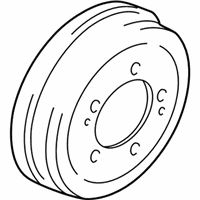 Dodge Stratus Brake Drum - MB895659 Drum, Rear