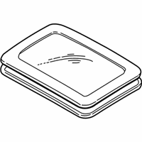 Dodge Stratus Sunroof - MR573614 Glass Assembly