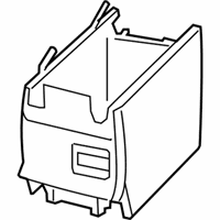 Chrysler Town & Country Center Console - 1JC89DK5AA Storage Compart, Beige, Rear