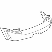 Jeep Grand Cherokee Bumper Cover - 5159091AA Bumper Cover, Rear