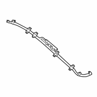 Chrysler Aspen Air Bag - 4680546AN Inflator Curtain, Passenger Side