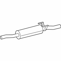 Dodge Sprinter 2500 Muffler - 68011992AA Muffler & Pipe