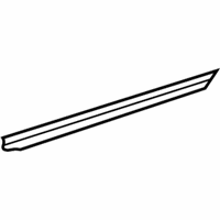 Dodge Nitro Door Seal - 55360951AD Belt Weatherstrip, Front Inner Driver Side